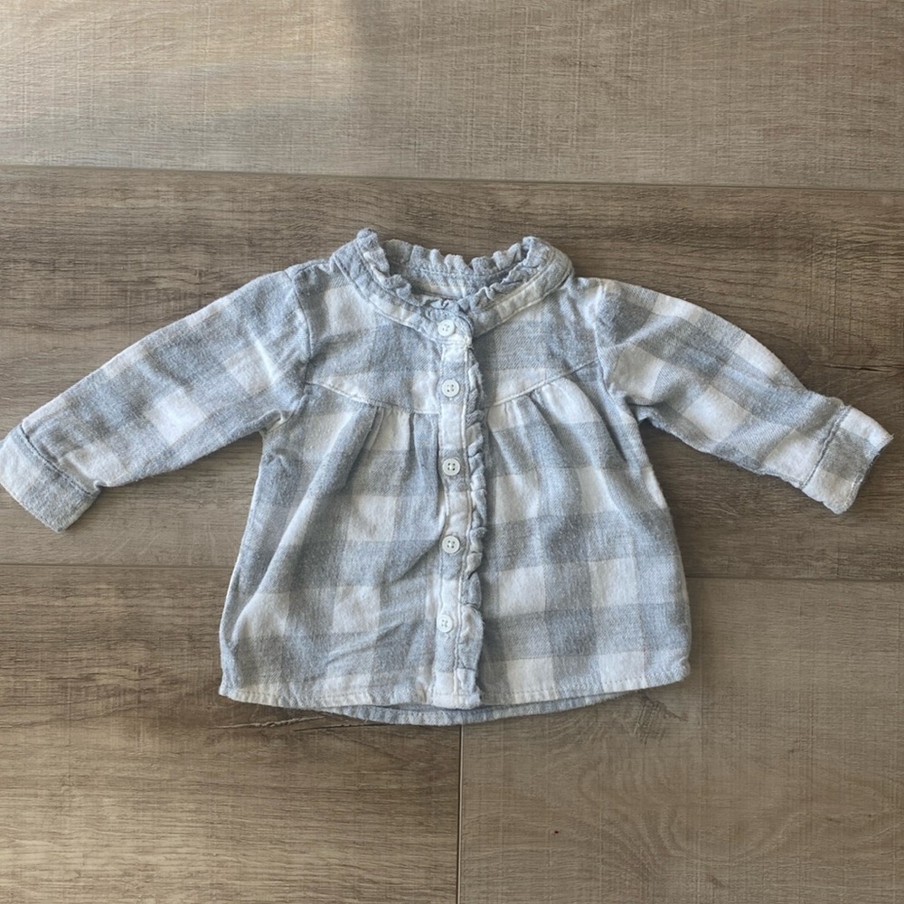 Newborn sparkle flannel